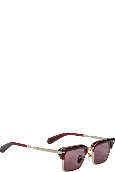 Jacques Marie Mage نظارات لـ القسم الرجالي Jacques Marie Mage Alin - Burgundy Sunglasses