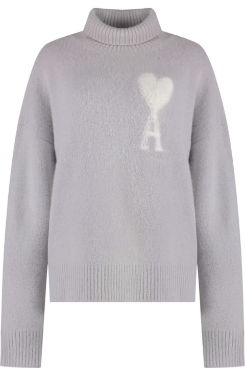 Ami Alexandre Mattiussi for Women Ami Alexandre Mattiussi Oversized Turtleneck Sweater