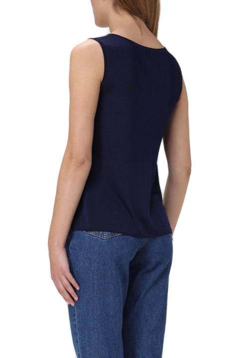 A.P.C. for Women A.P.C. Sleeveless Ribbed-knitted Top