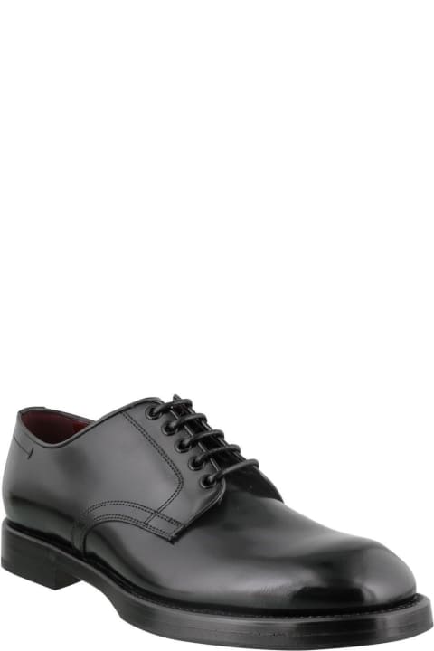 آخر صيحات الموضة من القسم الرجالي Dolce & Gabbana Lace-up Shoes