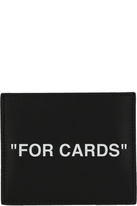 メンズ アクセサリー Off-White 'quote Card Holder