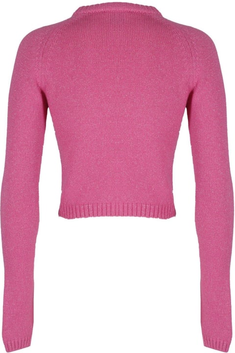 Chiara Ferragni Sweaters for Women Chiara Ferragni Cut-out Detailed Knitted Jumper