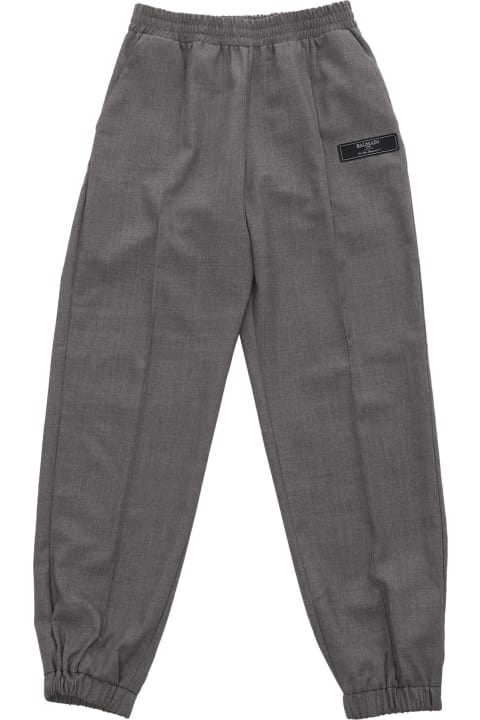 Bottoms for Girls Balmain Woven Trousers