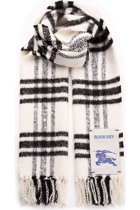 Burberry Scarves & Wraps for Women Burberry Brushed Wool Scarf