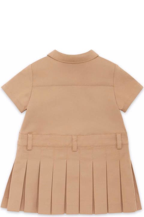 Fendi Dresses for Baby Girls Fendi Fendi Kids Dresses Beige