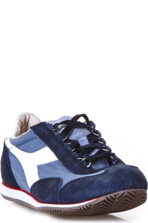 Sneakers Equipe In Canvas And Leather