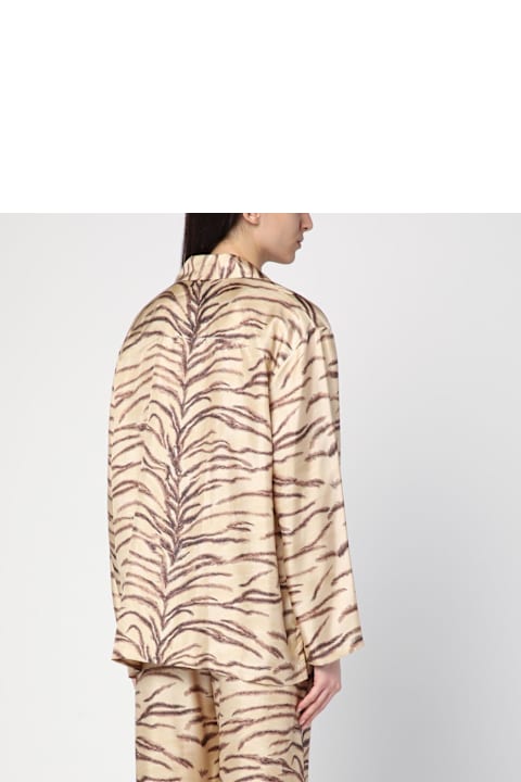 Fashion for Women Stella McCartney Silk Shirt With Tiger Print