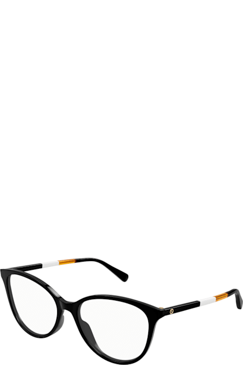 Gucci Eyewear for Kids Gucci Eyewear Gucci Gg0958o Linea Emblem 007 Black Glasses