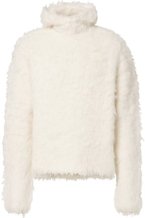 Acne Studios Fleeces & Tracksuits for Men Acne Studios Alpaca Blend Hooded Sweatshirt