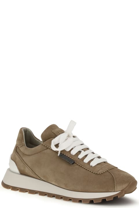 Brunello Cucinelli Sneakers With Iconic Embellishments