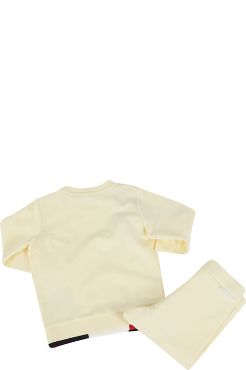 Moncler Sweaters & Sweatshirts for Baby Boys Moncler Felpa Con Pantalone