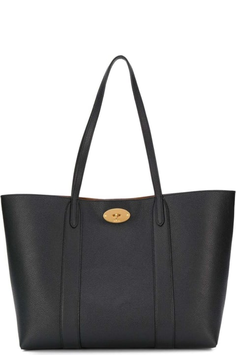 Bags for Women Mulberry Small Tote Black Leather Shopper Bag Mulberry Woman