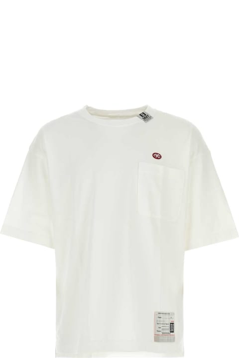 Clothing for Men Mihara Yasuhiro White Cotton T-shirt