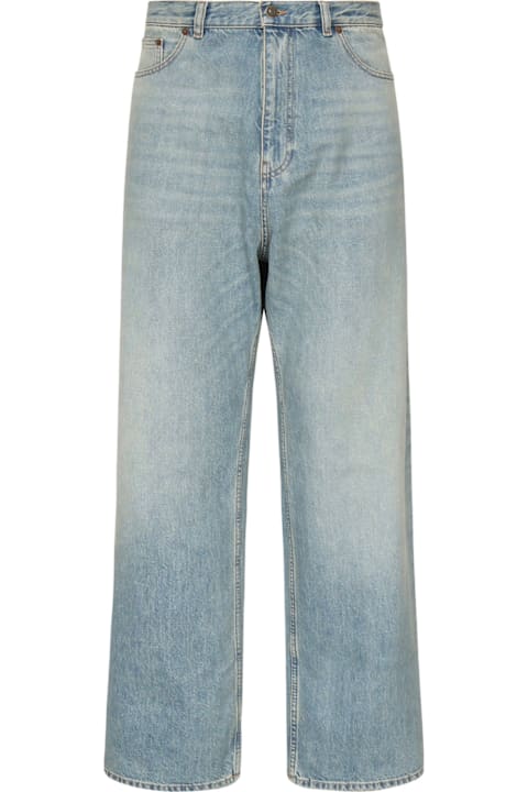 Fashion for Men Valentino Garavani Wide Leg Denim Jeans