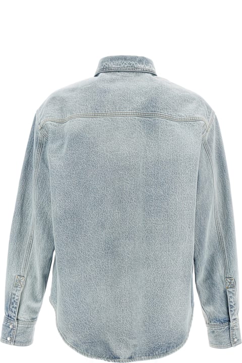 VETEMENTS Shirts for Men VETEMENTS Logo Embroidery Shirt
