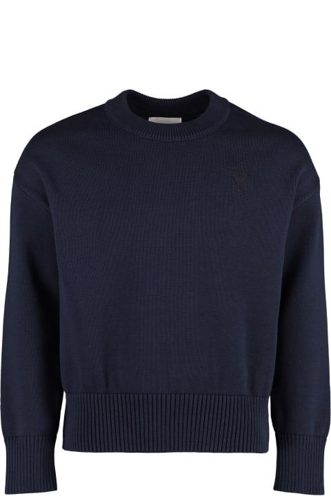 Fashion for Men Ami Alexandre Mattiussi Long Sleeve Crew-neck Sweater