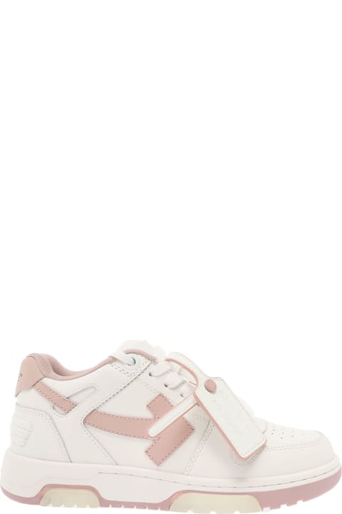 Off-White Sneakers for Women Off-White Out Of Office Calf Leather White Pink