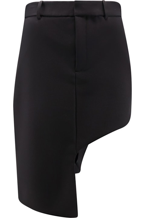 Coperni for Women Coperni Asymmetrical Crepe Skirt