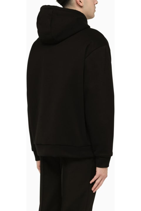 Fleeces & Tracksuits for Women Prada Black Cotton Sweatshirt With Logo