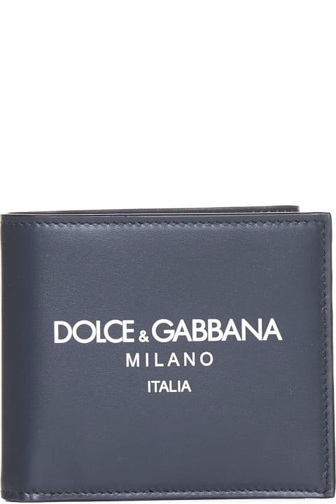 メンズ アクセサリー Dolce & Gabbana Bifold Wallet