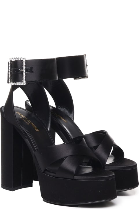 Saint Laurent Shoes for Women Saint Laurent Bianca Sandals With Platform