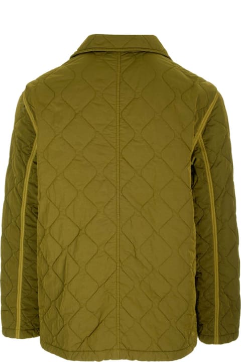 Coats & Jackets for Men Burberry Quilted Khaki Jacket