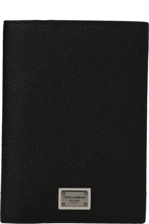 Homeware Dolce 
Gabbana Logo Passport Holder