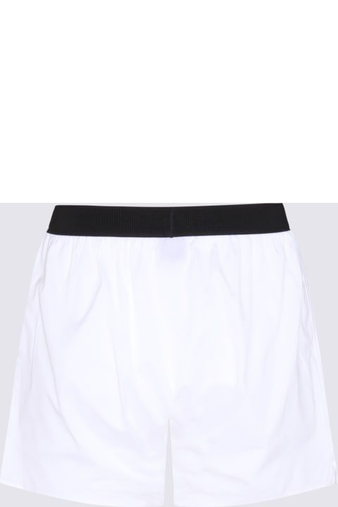 Tom Ford Pants for Men Tom Ford White Cotton Boxers