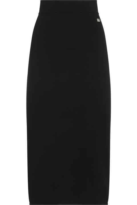 Dolce & Gabbana for Women Dolce & Gabbana Viscose Midi Skirt