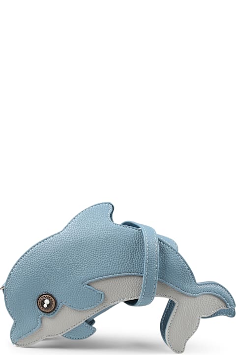 Molo for Kids Molo Light Blue Bag For Girl With Dolphin