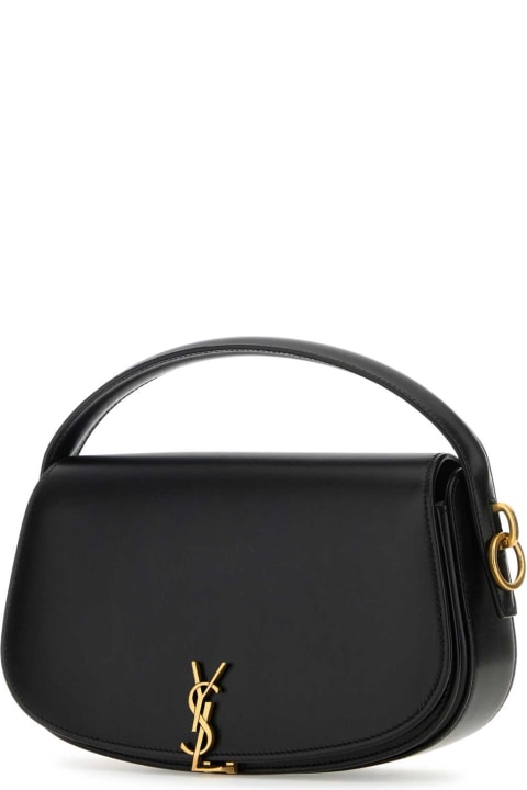 Homeware Saint Laurent Black Leather Voltaire Handbag