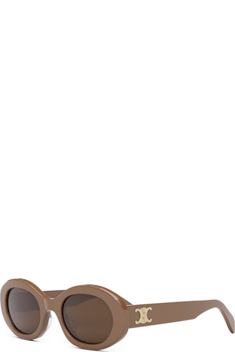 Homeware Celine Celine Cl40194u Triomphe 45e Brown Sunglasses