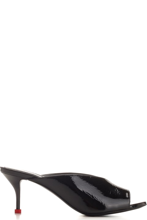 Homeware Alexander McQueen Lacquered Leather Mules