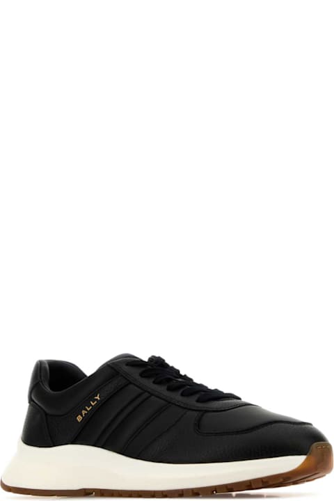Bally Sneakers for Men Bally Black Leather Darsyl Sneakers