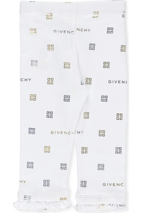 Givenchy Bottoms for Baby Girls Givenchy Leggings With Monogram