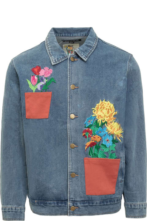 Kidsuper Coats & Jackets for Men Kidsuper Flower Jacket