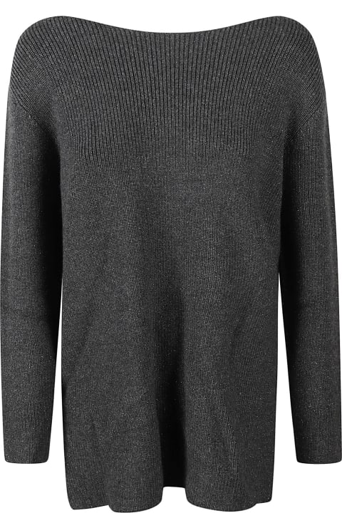 Fabiana Filippi for Women Fabiana Filippi Side Slit Knit Sweater