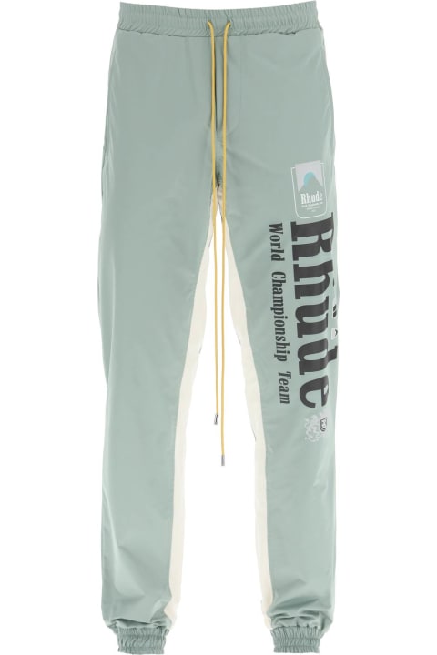 Rhude for Men Rhude Bicolor 'senna Flight' Pants