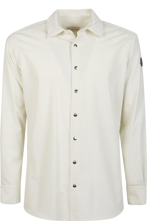 Moncler Shirts for Men Moncler Long-sleeved Corduroy Shirt