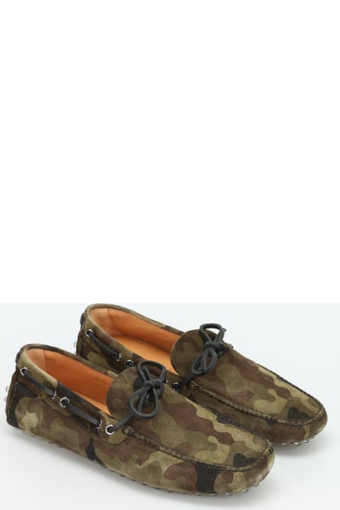 Camouflage Driving Moccasins Car Shoe