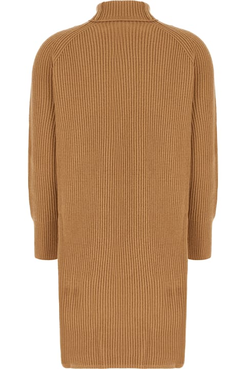 Max Mara Studio for Women Max Mara Studio Biscuit Wool Blend Sweater Dress