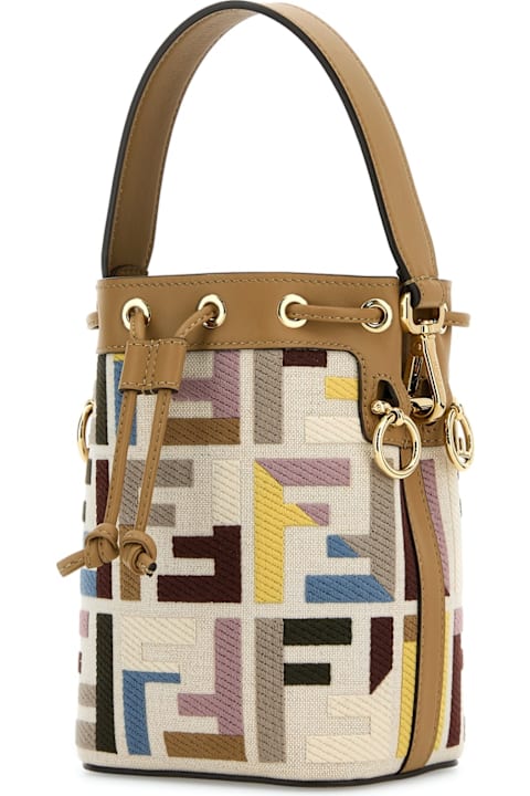 Totes for Women Fendi Montresor Multi Canvas