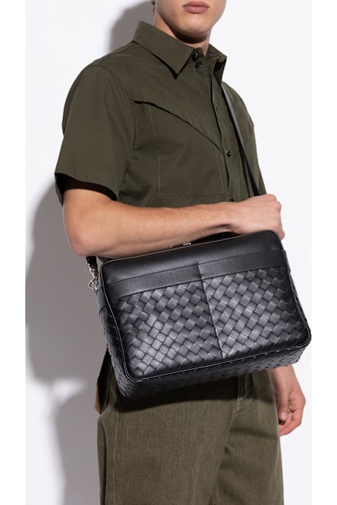 Homeware Bottega Veneta Bottega Veneta Leather Shoulder Bag