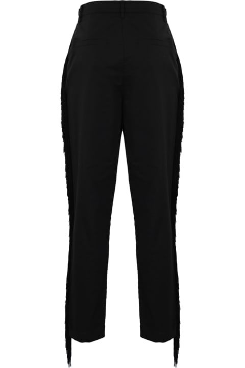Pinko Pants & Shorts for Women Pinko 'paddington' Trousers With Fringes
