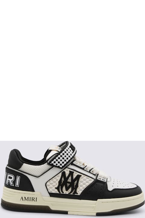 AMIRI Black Leather Sneakers