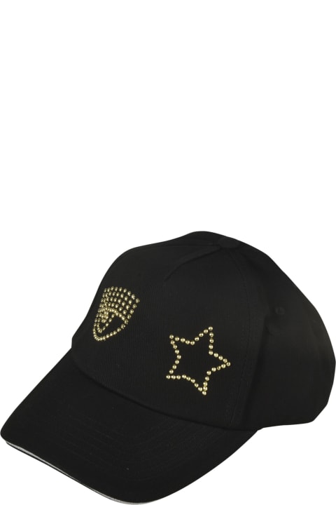 Chiara Ferragni Hats for Women Chiara Ferragni Eye Star Cap