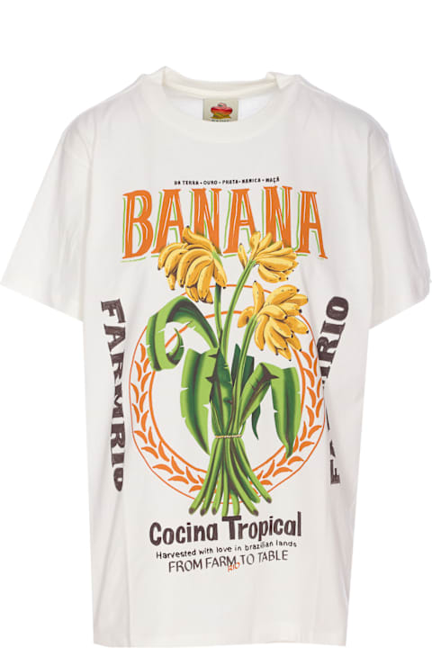 Farm Rio Clothing for Women Farm Rio Banana Cocina T-shirt