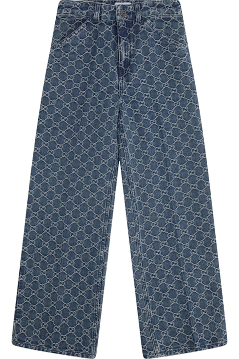 Homeware Gucci Wide-leg Jeans For Boy