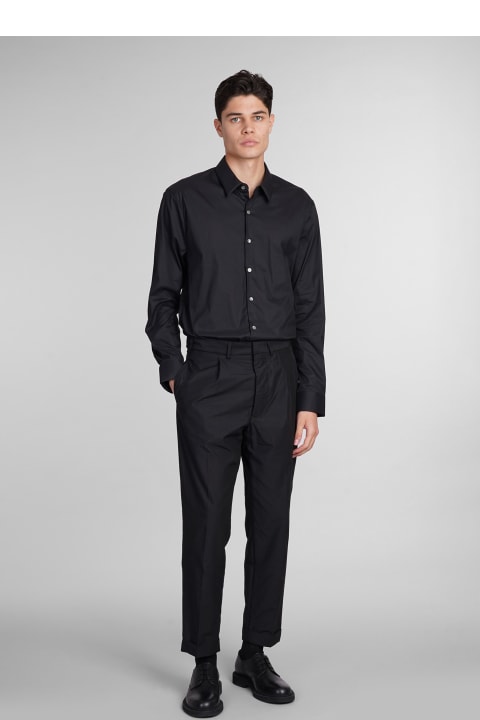 Mauro Grifoni Clothing for Men Mauro Grifoni Pants In Black Cotton