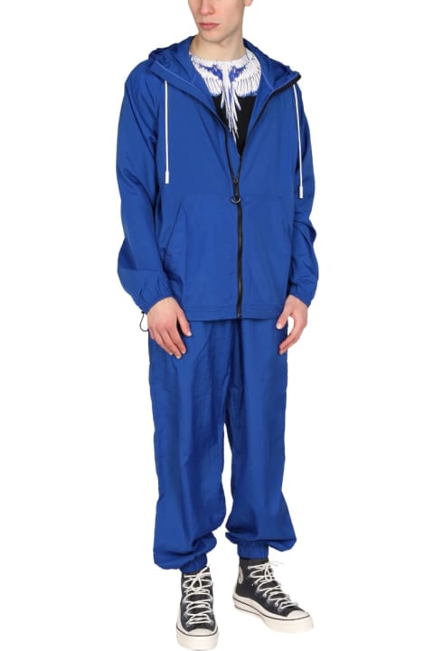 Homeware Marcelo Burlon Cross Print Windbreaker Jacket